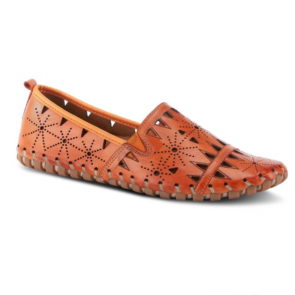 NEW SPRING STEP SHOES women's fusaro loafer in orange